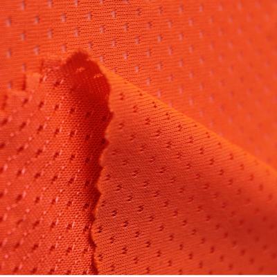 China 125gsm Custom Color Knitted Mesh Fabric for Soft and Breathable Lining in Activewear for sale