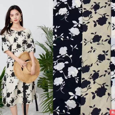 China Wholesale Woven Simple Animal Cartoon Custom Chiffon Tear-Resistant Printed High Quality Fabric For Clothing Dress Top Pants for sale