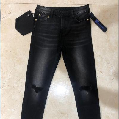 China Shrink-Resistant Cotton Polyester Denim Fabric Black Denim Spandex Fabric Chinese Denim Manufacturer Cheap Price for sale