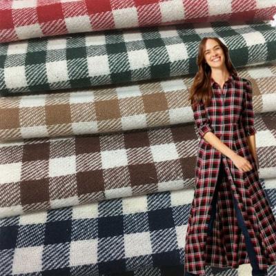 China Fashion Shrink-Resistant Yarn Dyed Plaid Fabric Gingham Check Fabric Black And White Check Fabric Fast Delivery for sale