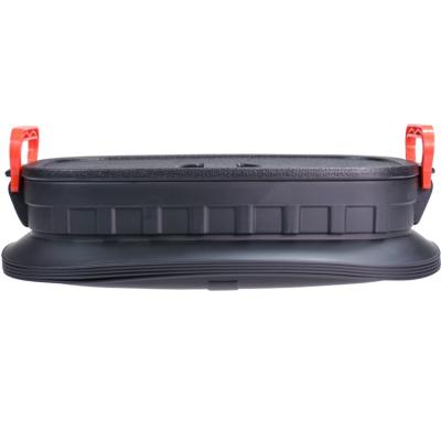 China Storage Sell Well New Design Expandable Folding Type Black Bucket Car Folding Storage Box for sale