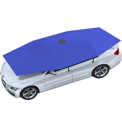 China Interesting Price Type Sports New Auto Folding Car Tent Car Umbrella With Removable Charger for sale