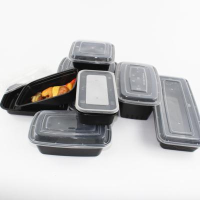 China Sustainable Food Containers Customer PP Disposable Food Lunch Box Caterer for sale