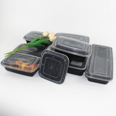 China Viable Supply Plastic Lunch Box China Plastic Soup Bowl Keep Function Hot Rectangle Disposable Food Container New Arrival for sale