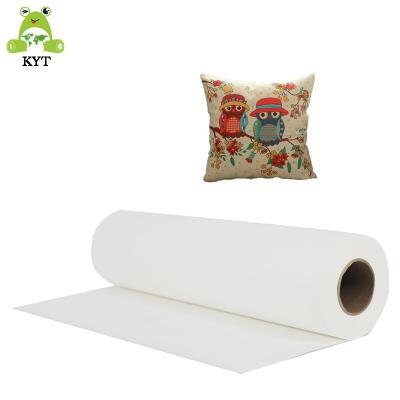 China Clothing Roll Size 70g Backing Paper For Heat Sublimation Transfer Pad Instant Dry Heat Transfer Paper for sale