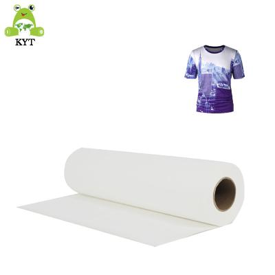 China 100 gsm light tacky / tacky heat transfer paper dark clothing / for fabric roll size printable heat transfer paper for sale