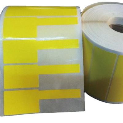 China Waterproof Barcode Marking Classification Logo Sticker Cable Labels On Roll For Packaging for sale