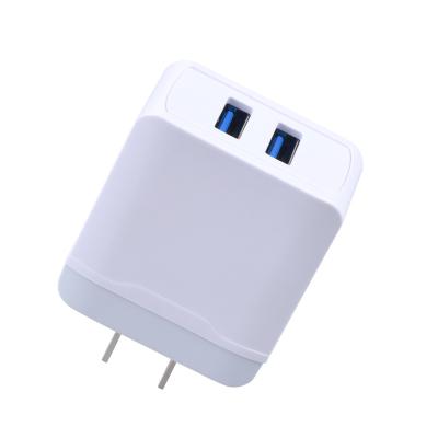 China EU US Cell Phone Plug In 5V 3.1A 2.4A USB Charger Mobile Phone Power Adapter 12W USB Wall Charger For Apple iPad iPhone for sale