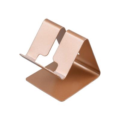 China Universal Aluminum Alloy Mobile Phone Stand Desktop Aluminum Holder for Tablet and Smartphone Mount Holder Portable iPad Stand Holder for sale