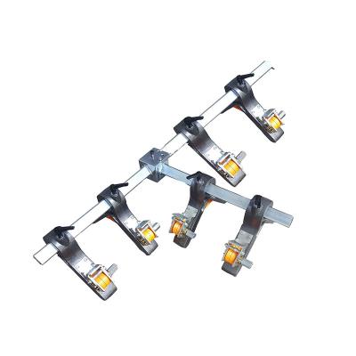 China Good quality JJ160-T-6(63-200mm)Universal Aligner  Pipe Clamps with Three-Way Function Includes 6 Clamps Fusion Machine Butt Fusion Pipe for sale