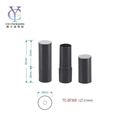 China Cosmetic Concealer Pencil Empty Stick Base Round Tube Container Packaging for sale