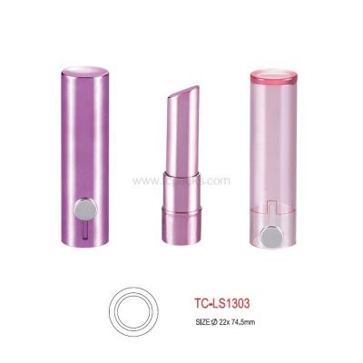 China 11mm Custom Color Push Button Lipstick Cosmetic Tube Or Clear Lid Empty Container for sale