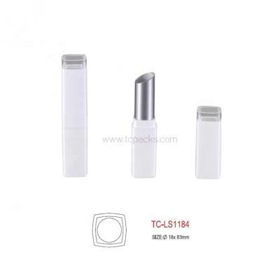 China Wholesale Cosmetic Container Square Empty Lipstick Case Lipstick Tube Container Packaging for sale