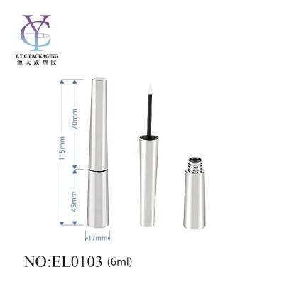 China 6ml Cosmetic Plastic Empty Eyeliner Tube Container Liquid Eyeliner Tube Packaging for sale