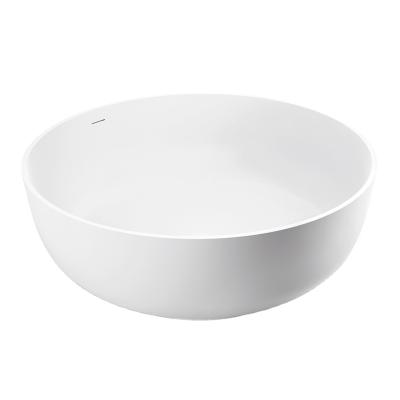 China Small Round Bathtub Freestanding Solid 1.5m Round Bathtub for sale