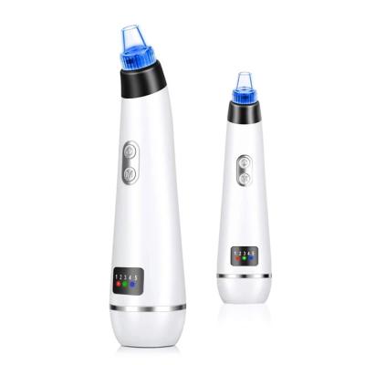 China Black Head Care Beauty LED Face Removal Colorful Light Vacuum Remove Whitehead Blackhead Machine for sale