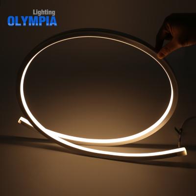 China Felxible Waterpoof Resistance IP68 Flexible Led Water Pipe Strip Light Adjustable White Color Flexible Led Linear for sale