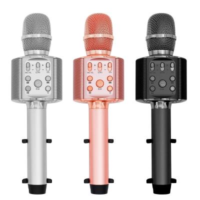 China Conference Best Mike Mobile Phone BT Professional Wireless Microphone OCF H60 Bracket Singer Speaker Audio Interface Karaoke Microphone for sale