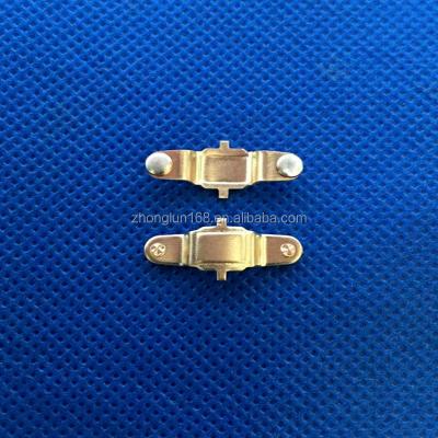 China Brass Electrical Switch Precision Metal Stamping Parts Moving Contact Fixed Contact for sale