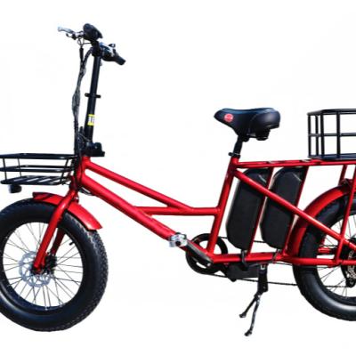 China Amoto Electric Bike Fast Food Delivery Bike Unisex Electric Cargo Bike Scooter For Adults for sale