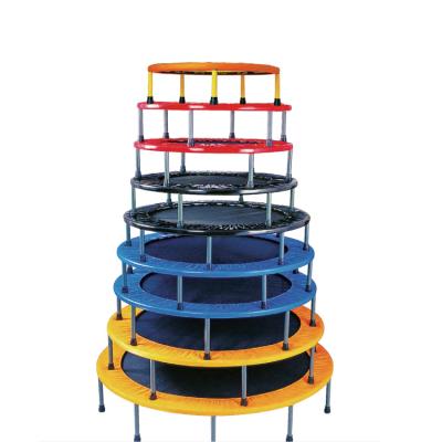 China Without Protective Net Trampoline Sales Manufacturers High Quality Outdoor Indoor Adults Kids Jumping Round Fitness Mini Trampoline for sale