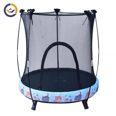 China Kids Exercising Kids Action Ability Toddler Trampoline Trampoline With Fence Outdoor Indoor Outdoor Recreational Trampoline for sale