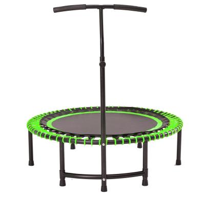 China With Bungee Rope Mini Trampoline Rebounder For Fitness Protective Net Use for sale