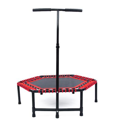 China With protective net factory wholesale 40/45/48 inch quality fitness height trampoline for sale