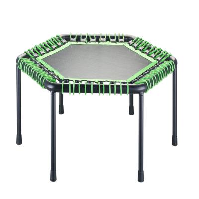 China With Protective Net Professional Indoor Gym Fitness Home Manufacturer Small Jumping Trampoline for sale