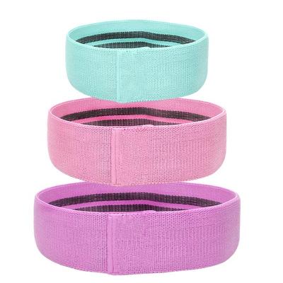 China Fitness 2022 Wholesale hip resistance band set of 3 for fitness for sale