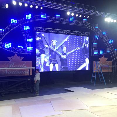 Китай P3.91 Outdoor Outdoor Chinese Full Color Stage Background Rental LED Screen Display продается