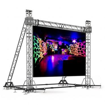 China P3.91 P4.81 Indoor Outdoor Indoor Rental led screen+Controller+Structure+Fright cases+Power cable+signal cable for sale