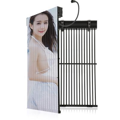 China DIP P15.6 Outdoor Video Display Wall LED Mesh Screen Curtain Outdoor Te koop