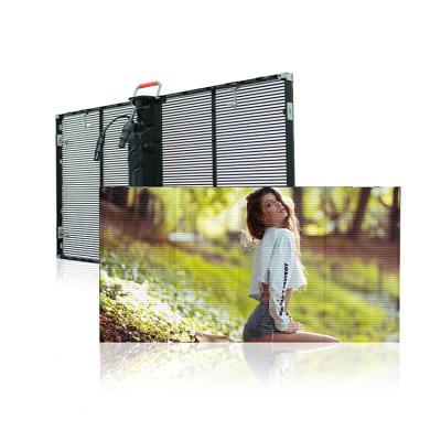 China Indoor/outdoor a todo color rental indoor outdoor puerta pantalla led transparent à venda