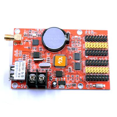 China Hd2018 LED Display Software Huidu New Product Hd-w62 Wifi Led Module Controller Card W63 zu verkaufen