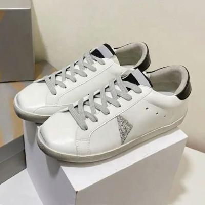 China Sweat-Absorbant Glitter silver star shoes woman designer CCDB brand shoes women star sneakers custom ladies sport shoes for girls for sale