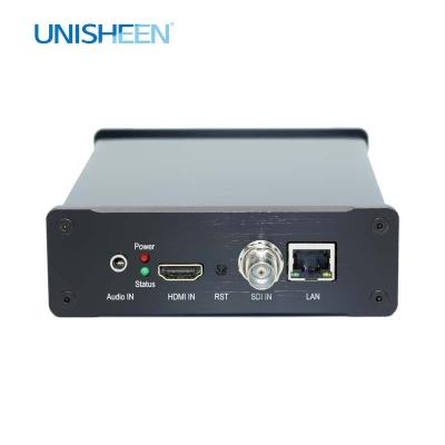 China Dual Video Encoder IP Encoder SRT RTMP UHD Live Streaming Video HDMI IDS Capture Box Card IPTV Youtube Facebook BM2700HS for sale