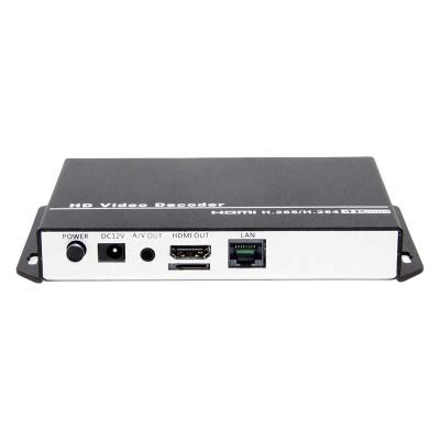 China 4K60 H.265 H.264 High Image Quality Low Latency HDMI Video Decoder IP RTMP RTSP UDP Remote Control HTTP JM2650 for sale