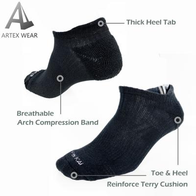 China Athletic Breathable Arch Support Compression Sport Socks for sale