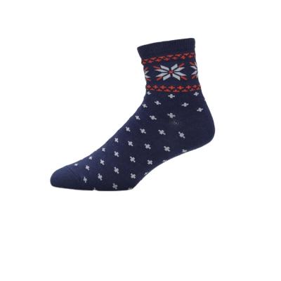 China Sporty Women's Fairisle Cute Fuzzy Christmas Socks with Snowflakes for sale