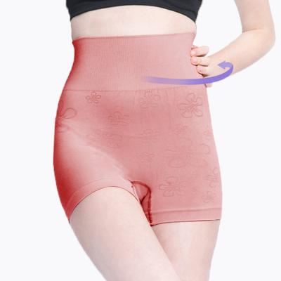 China Breathable Cooling Fiber Slimming Shapewear High Waist Tummy Control Hip Up Briefs for sale