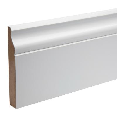 China MDF HDF anti-scratch primed skirting board for sale