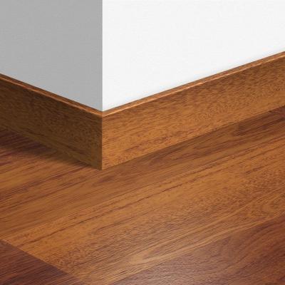 China Anti-scratch MDF HDF skirting boards coated with first-class quality film for sale