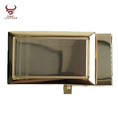 China 2021 High Quality Black Automatic Buckle Buckle Belt Ratchet Leather Belt Buckle Gold Nickel Free for sale