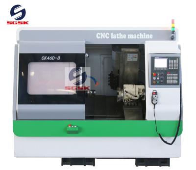 China Machinery Repair Shops Y Axis CNC Lathe CK46D-8 CNC Lathe Machine CNC Lathe Hobby for sale