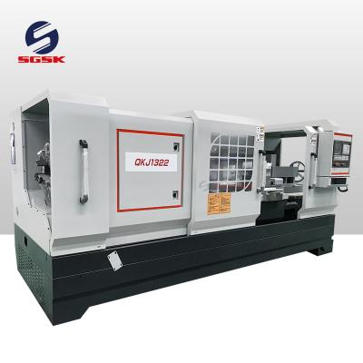 China Factory Double Axis CNC Turn QK1363 CNC Lathe Machine With Bar Driver for sale