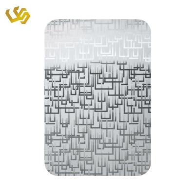 China Decoration and Manufacture Cheap Price 201 Decorative Perforated 304 430 Stainless Steel Customized Pattern Wood Surface Plate Flat Color Series Origin for sale