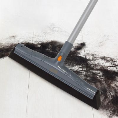 China Dolanx BSCI Bathroom Cleaning Water Sweeper Home Hair Cleaning Magic EVA Rubber Broom PVA Sponge Broom for sale