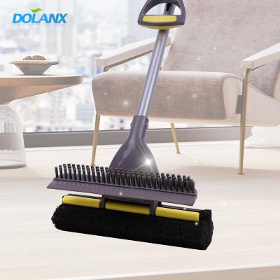 China Dolanx Multifunctional Sponge Flat Floor Cleaner PVA Sponge Mop Viable for sale