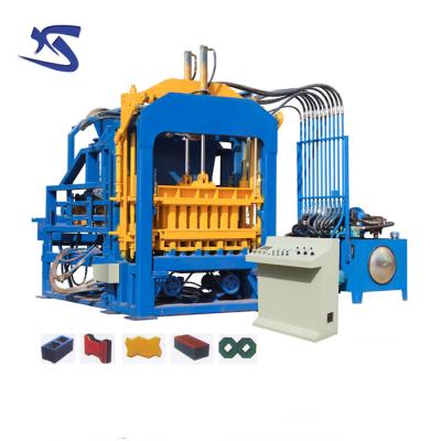 China Factory QT4-15small clay brick making machine brick machine fired claybricks making machine lowest price for sale